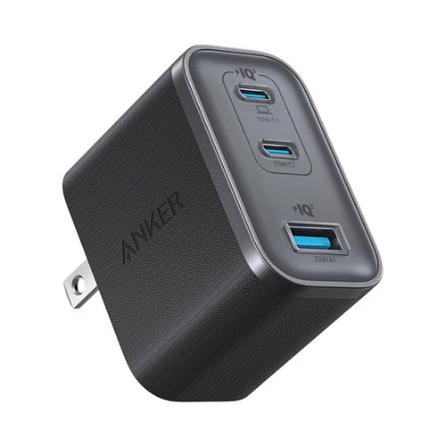 Anker Nano Charger (70W, 3 Ports) A121A